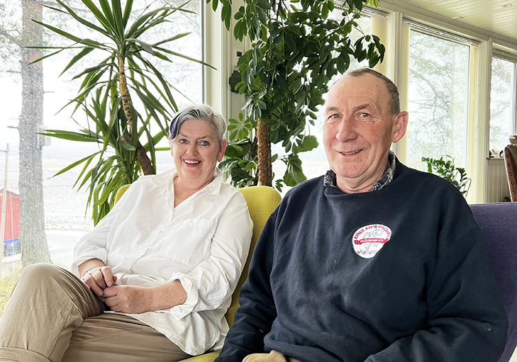 Rita og Hans Petter er fosterhjem